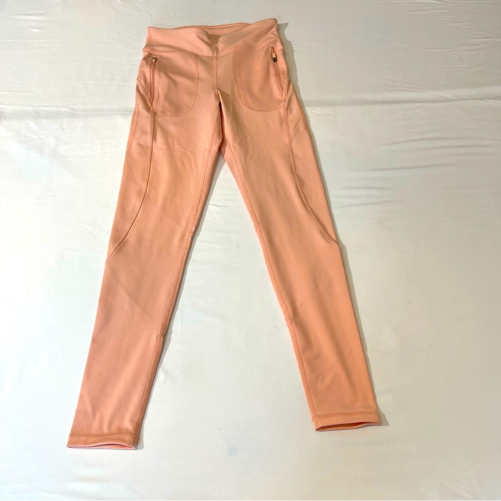 MONO B WOMENS LEGGINGS , SIZE S, Good Condition , Preowned , Peach Color